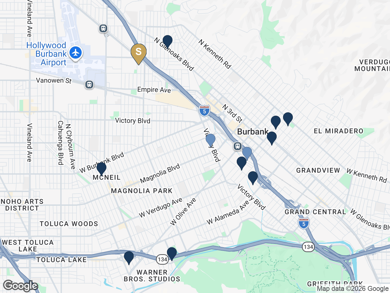 LAAA closings near 2500 N Naomi